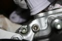 Husky 125 ~ 150 casting hole withset screw epoxied in to seal.JPG Husky 125 ~ 150 casting hole withset screw epoxied in to seal.JPG